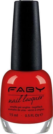 Faby Nagellak Look At Me Baby! Dames 15 Ml Vegan Rood