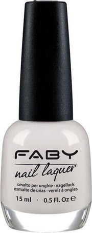 Faby Nagellak A Dress For Marilyn 15 Ml Vegan Wit/transparant