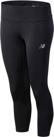New Balance Acc Capri Tight Dames - zwart - maat L