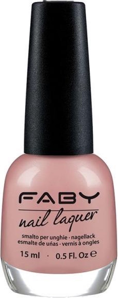 Faby Nagellak Bon Bon... Ton Dames 15 Ml Vegan Lichtroze