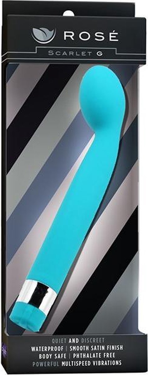 Rose - Scarlet g-spot vibrator - Blauw