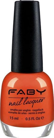 Faby Nagellak Italian Holidays Dames 15 Ml Vegan Oranje