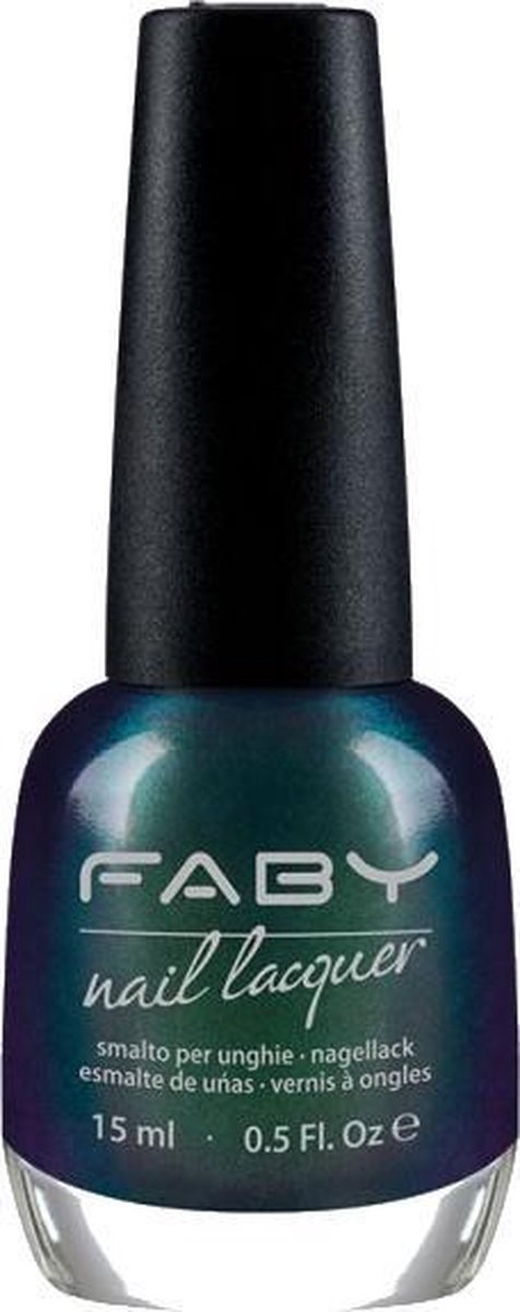 Faby Nagellak Esmeralda In The Mirror 15 Ml Vegan Mosgroen