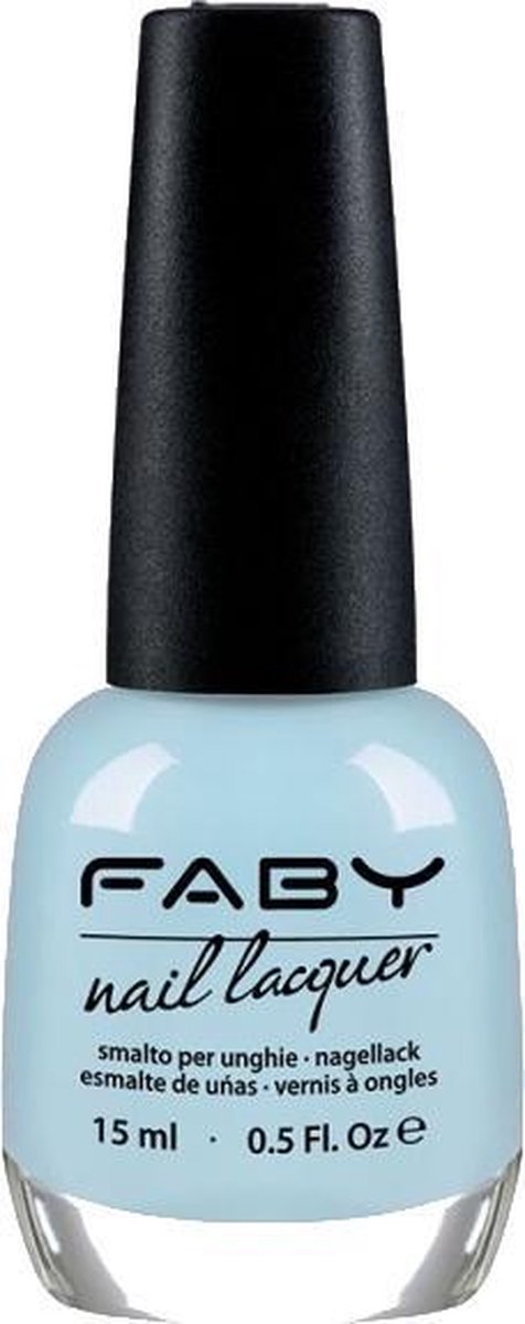 Faby Nagellak Don't Disturb My Puppy 15 Ml Vegan Pastelblauw