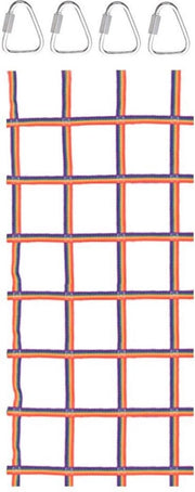 Gardone Klimnet - Klimrek Kinderen - Klimtouw - Klimtoestel - 229*122cm - Kleurrijk