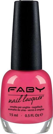 Faby Nagellak Hula Hoop Pink Dames 15 Ml Vegan Roze