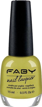 Faby Nagellak Monday: Eight O'clock!  Dames 15 Ml Vegan Groen