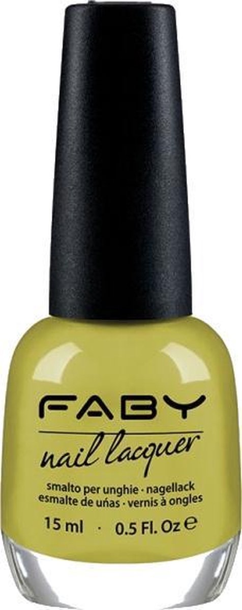 Faby Nagellak Monday: Eight O'clock!  Dames 15 Ml Vegan Groen