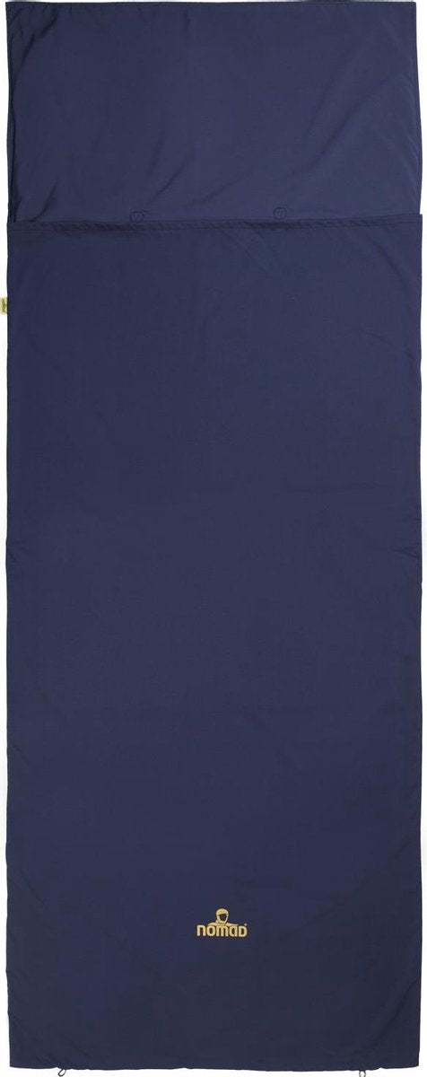 NOMAD Travel sheet Drytouch - 220 x 80 - Donkerblauw