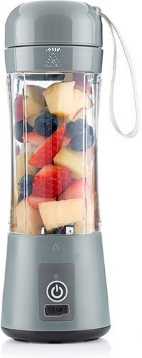 Blender Mixer Zoals Nutribullet Smoothie Maker Blender To Go Draagbare - 4 Messen - Oplaadbaar - 380ML