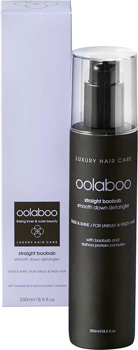 Oolaboo Straight Baobab Smooth Down Detangler  250ml