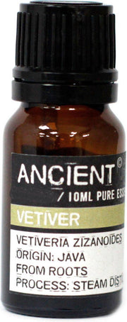 Vetiver - 10 ml - etherische olie - puur natuur - EU gecertificeerd - ontspanning - goede nachtrust - stress