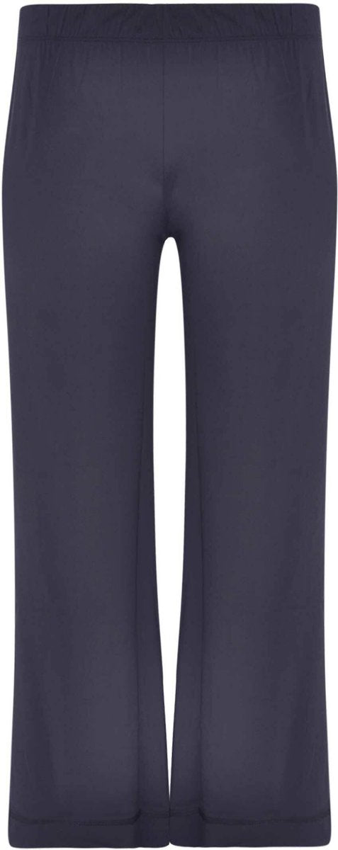 Yoek | Grote maten - dames broek lang - donkerblauw