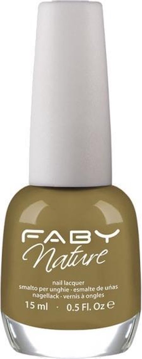 Faby Nagellak Cymbidium Dames 15 Ml Vegan Goud/groen