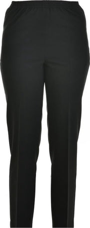 Sensia dames pantalon- elastiek - model Deva - korte lengtemaat - kleur marine blauw - maat 44