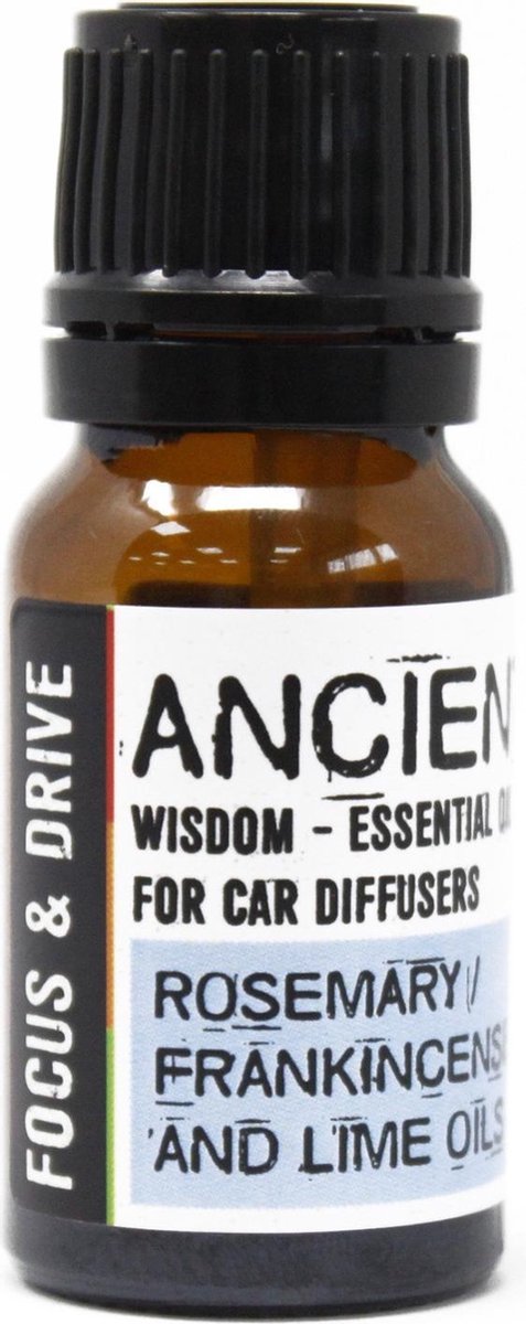 10 ml aromatherapie auto-mix - Focus & Drive 5. Stuks