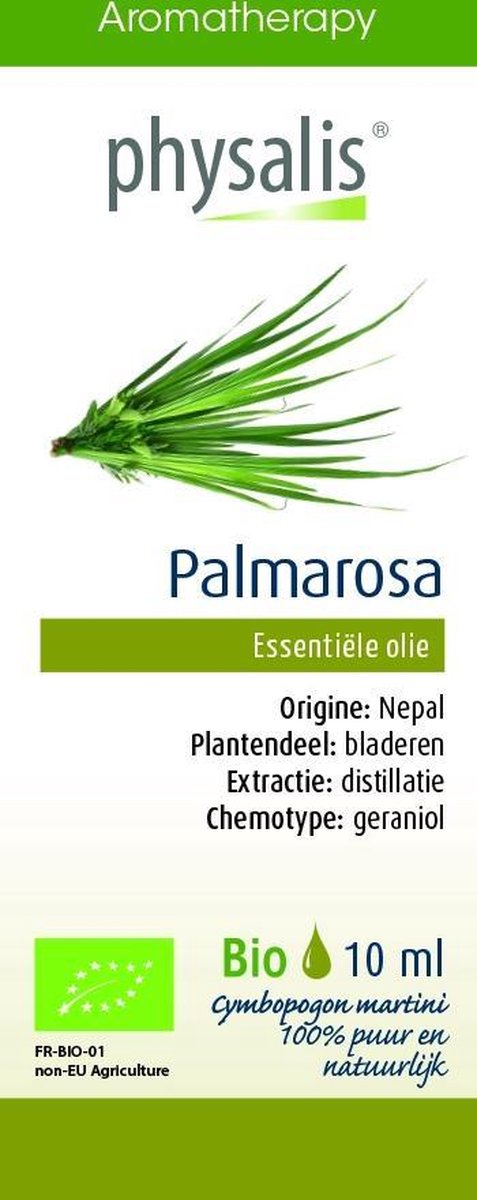 Palmarosa Physalis Etherische Olie Bio Etherische Olie 10ml - Diffuser