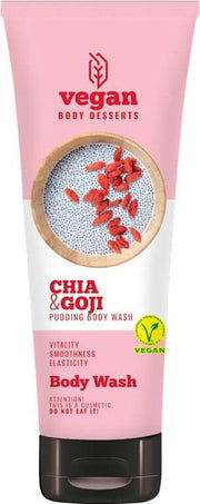 Vegan Desserts - Chia & Goji Pudding Body Wash 200ml.