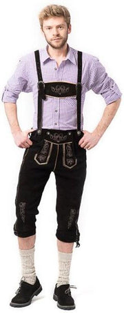 Boeren Tirol & Oktoberfest Kostuum | Gillamoos Gerhard Lederhose Man | Maat 62 | Bierfeest | Verkleedkleding