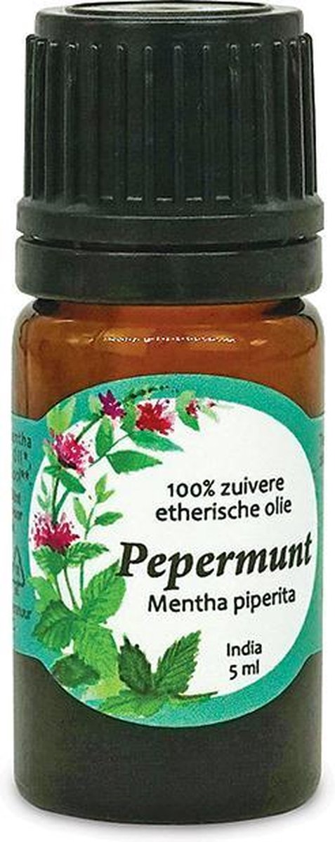 Aromama Etherische Olie Pepermunt 5 Ml Vegan Lichtgroen