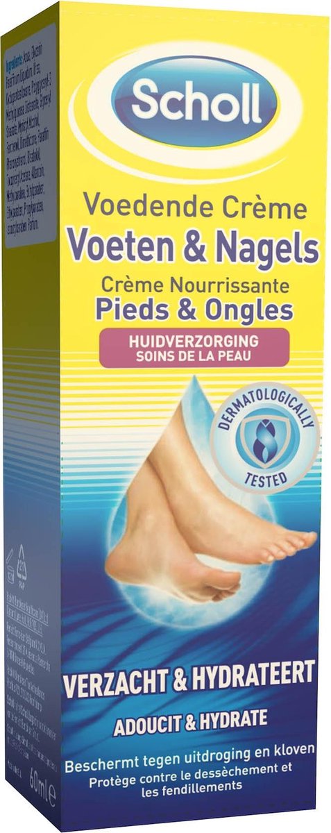 Scholl Voedende Crème voor Voeten & Nagels - 60 ml