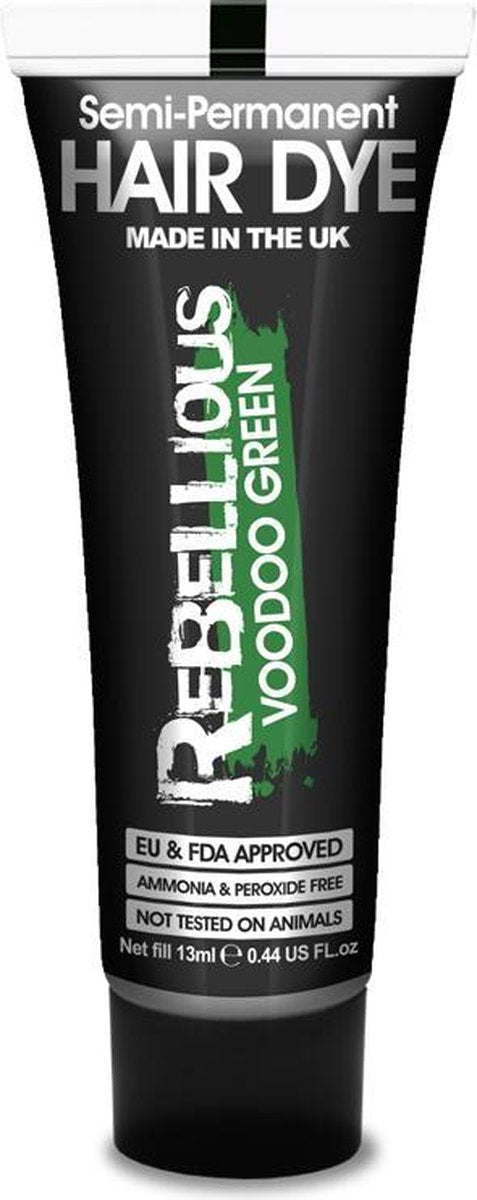 PaintGlow Rebellious Colours semi permanente haarverf 13 ml Voodoo Green