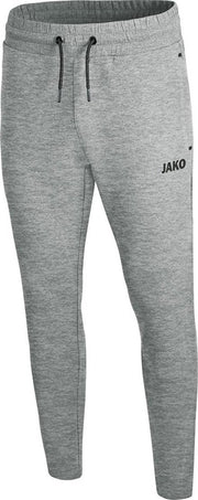 Jako Joggingbroek Premium Basics Dames Grijs Gemeleerd Maat 44