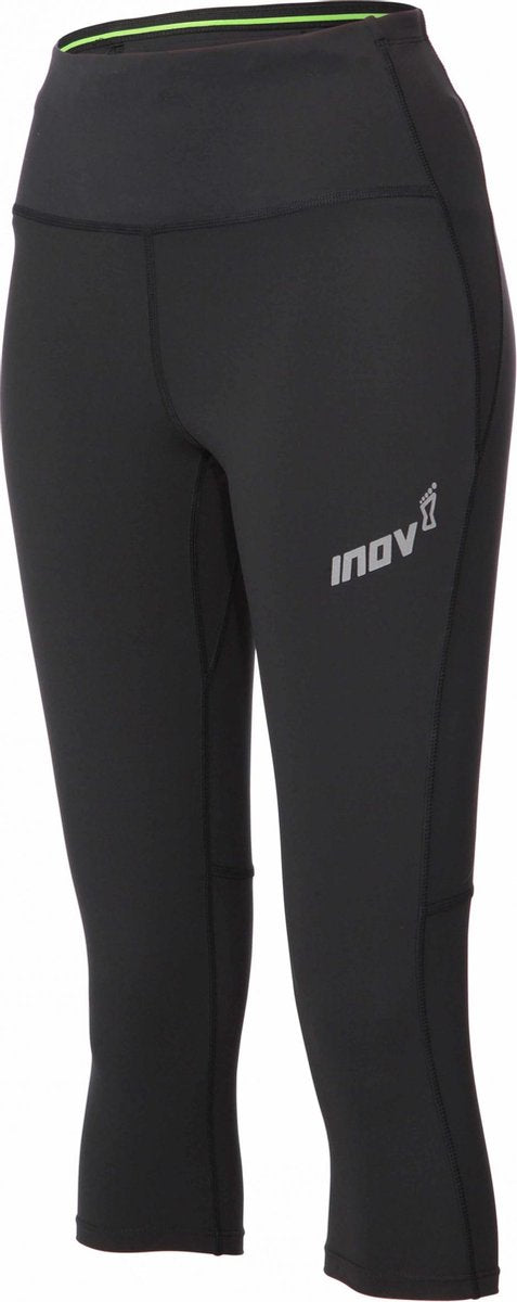 Inov-8 Hardloopbroek Race Elite 3/4 Dames Polyamide Zwart Mt 38