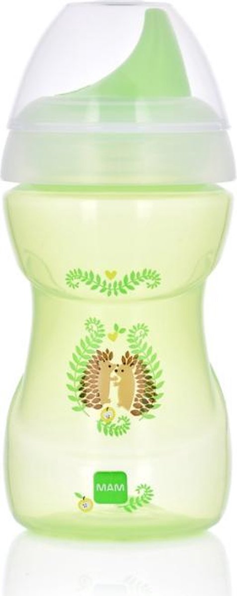 MAM BABY Baby Beker Fun To Drink 270 ml 8+ maanden Groen