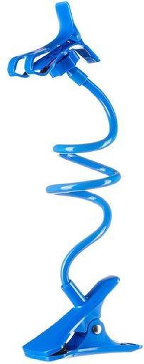 GadgetBay Universele Houder voor Smartphone met Clip en klem - Blauw