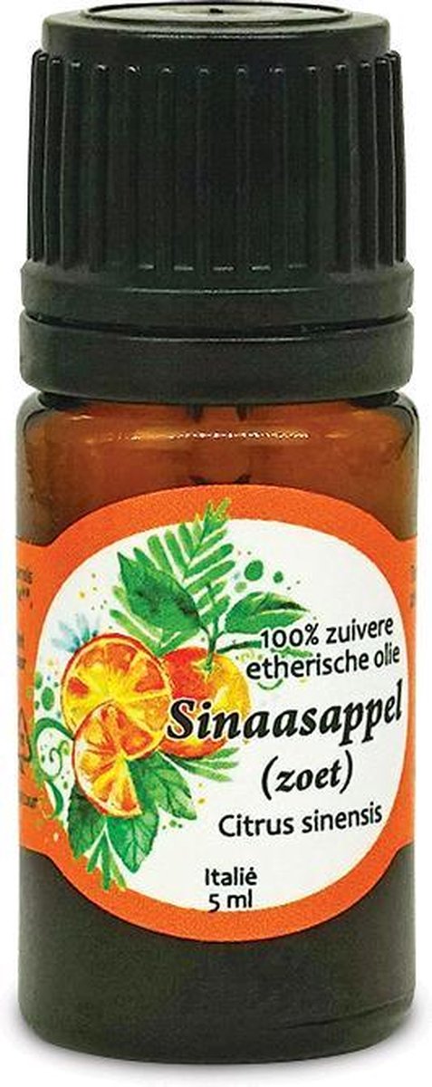 100% zuivere etherische olie Sinaasappel (zoet) 5 ml