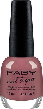 Faby ​​​​​​​nagellak Jacqueline D'antibes 15 Ml Vegan Bruin/roze