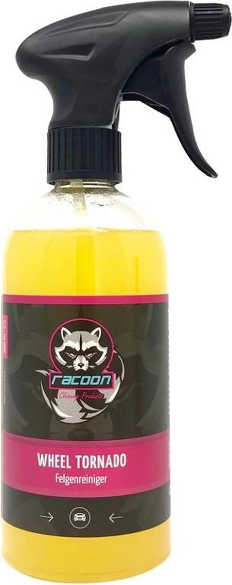 Racoon Velgenreiniger Wheel Tornado 500 Ml Geel