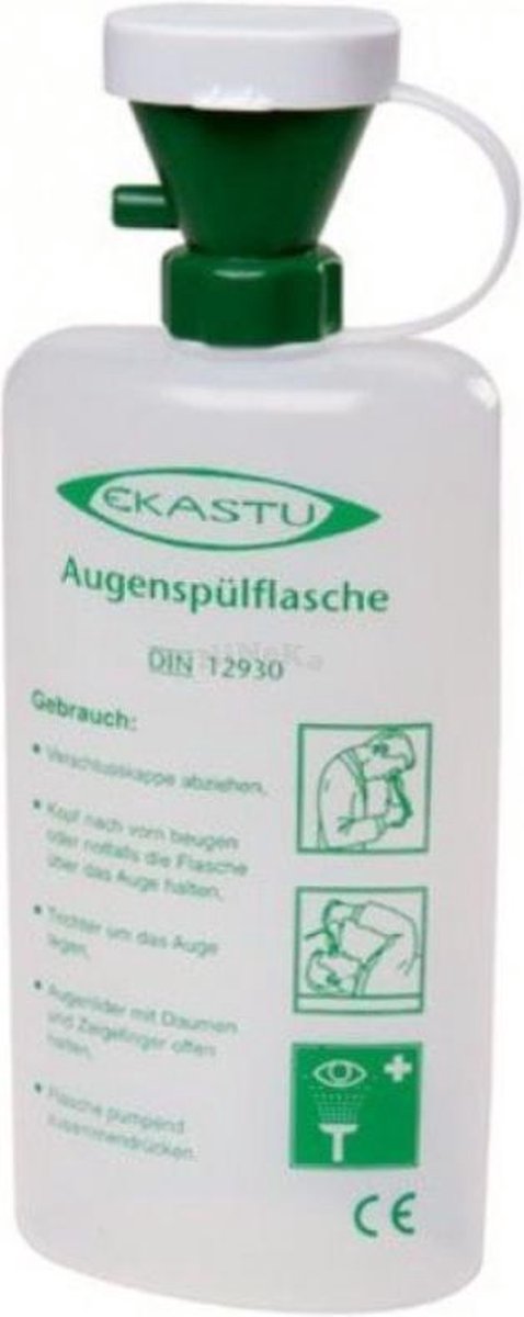 Oogspoelfles EKASTU met trechter