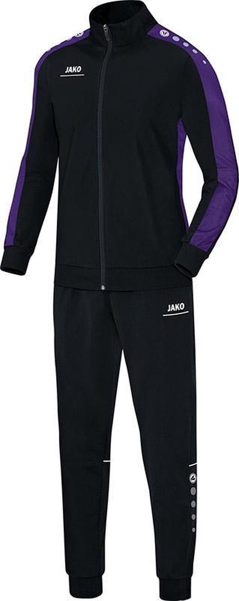 Polyestervest Striker Zwart/Paars SR