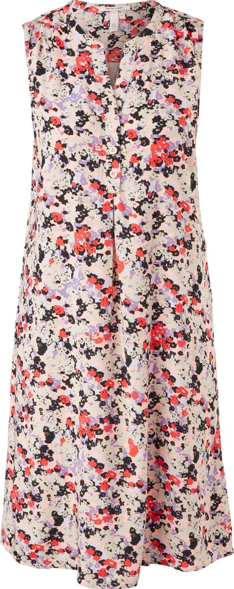 Q/S Designed by Dames Jurk Midi - Maat XL (42)