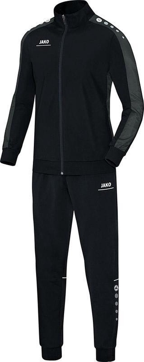 Polyestervest Striker Zwart/Grijs SR