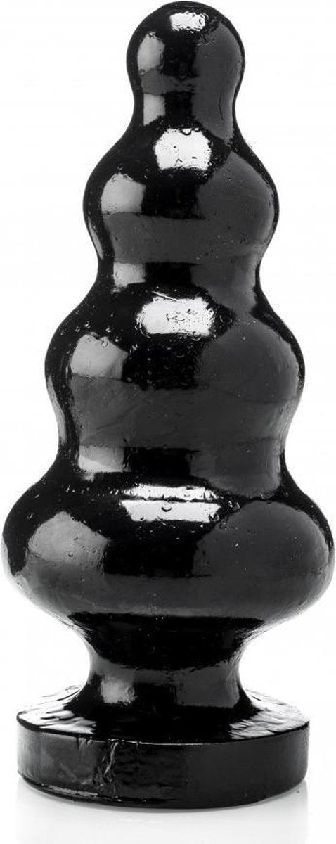 XXLTOYS - Petru - XXL Plug - Inbrenglengte 19 X 9.3 cm - Black - Uniek design Buttplug - Stevige Anaal plug - Made in Europe