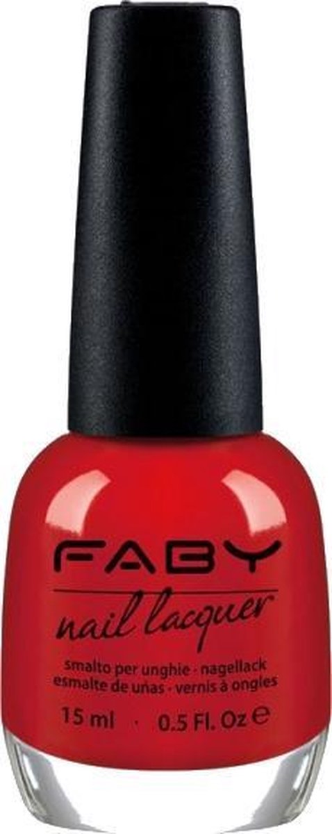 Faby Nagellak I'm Not Lullaby! Dames 15 Ml Vegan Rood