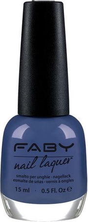 Faby Nagellak Crossing The Universe Dames 15 Ml Vegan Blauw