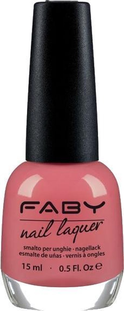 Faby Nagellak Love That! I Want! Dames 15 Ml Vegan Roze