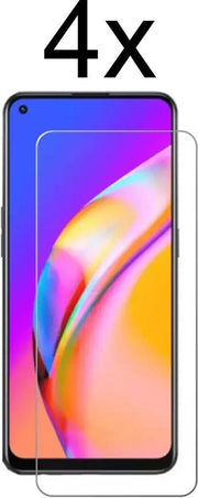 Oppo A74 4G Screenprotector - Beschermglas Oppo A74 4G Screen Protector Glas - 4 stuks