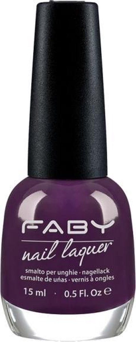 Faby Nagellak My Best Idea! Dames 15 Ml Vegan Donkerpaars