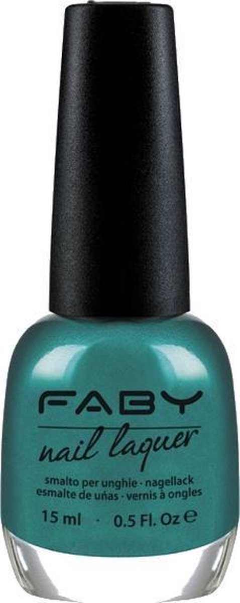 Faby Nagellak Enchanted Forest Dames 15 Ml Vegan Donkergroen