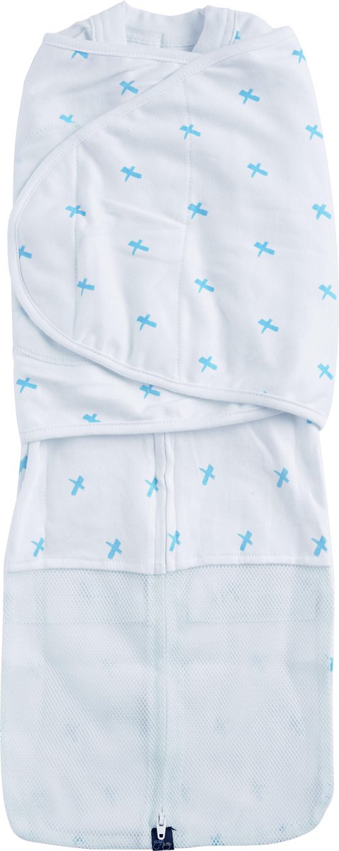Mum2Mum Summer Dream Swaddle - Inbakerdoek klein - Blauw X