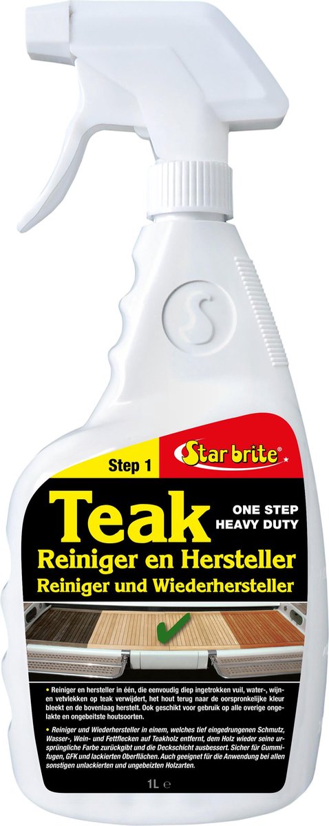 Star brite Teak Reiniger & Hersteller 1000ml Spray