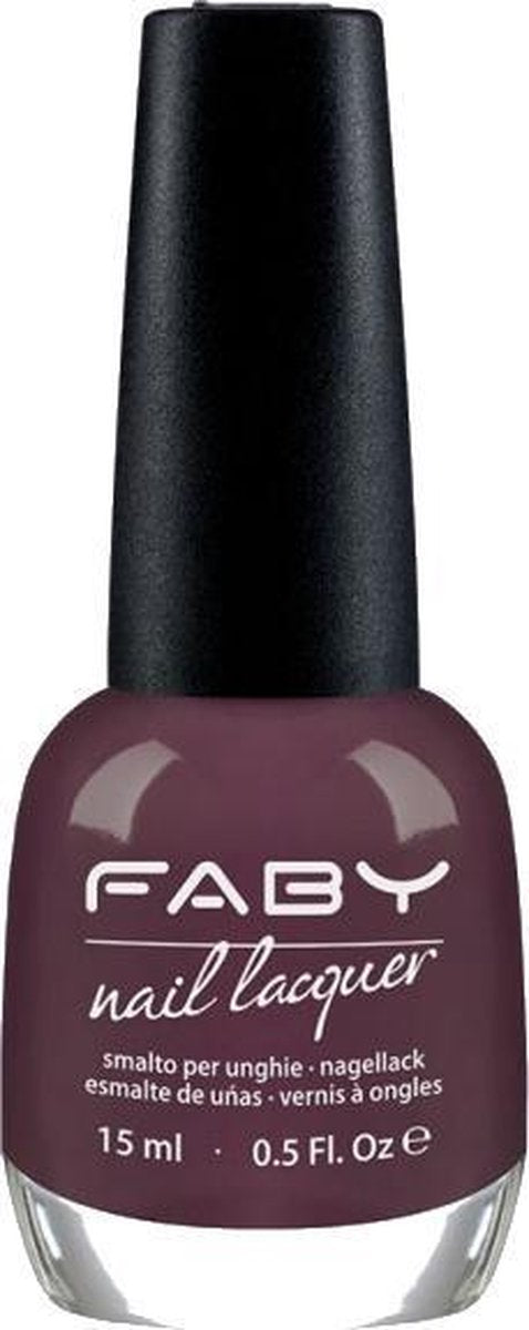 Faby Nagellak Faby Is My Boss! Dames 15 Ml Vegan Bruin