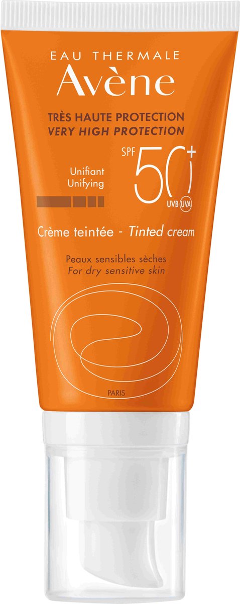 Avène Zon Getinte Crème SPF50+ - 50ml