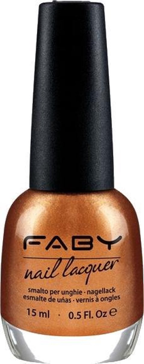 Faby Nagellak Marisol Esta Caliente Dames 15 Ml Vegan Koper
