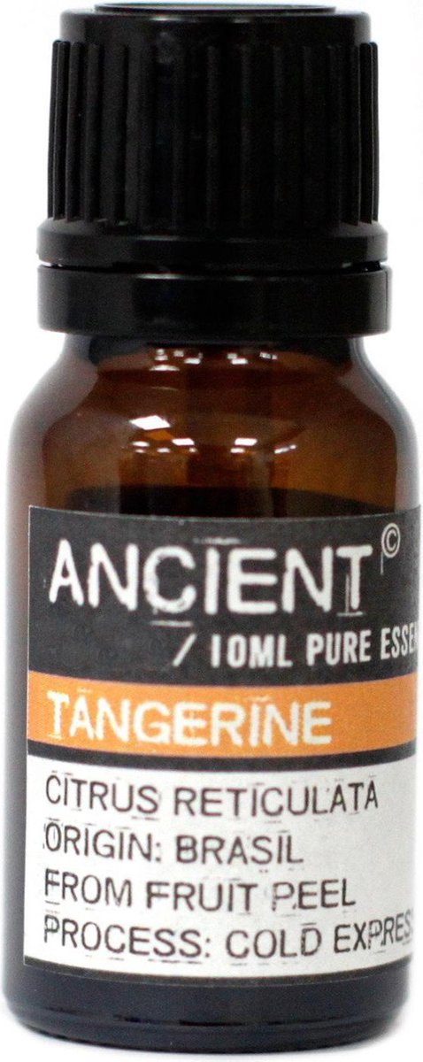 Tangerine - mandarijn - 10 ml - etherische olie - puur natuurlijk - EU gecertificeerd - stress - goede nachtrust